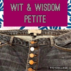 Wit & Wisdom Skinny, HIgh Rise Jeans